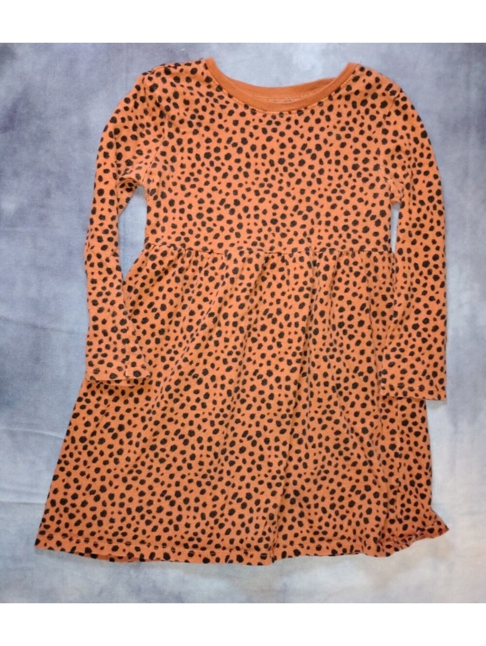 Brown cheetah 5t dress